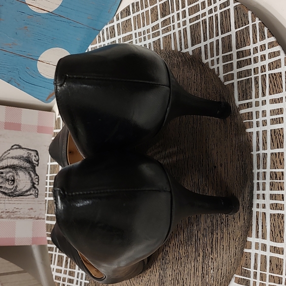 🖤GUC Cole Haan Grand OS Nike Smooth Leather Stiletto Pumps, Black, 8M - Picture 8 of 14